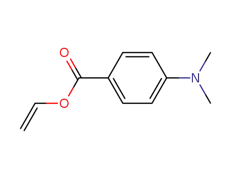 Molecular Structure of 43033-22-3 (Benzoic acid, 4-(dimethylamino)-, ethenyl ester)