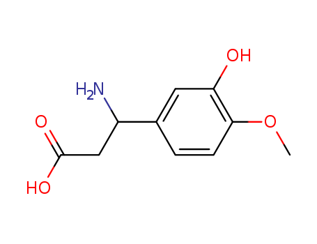3-(3-hydroxy-4-methoxyphenyl)-DL-beta-alanine