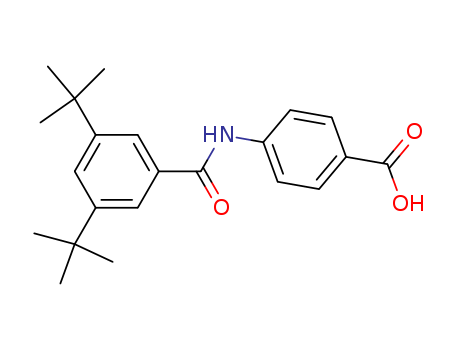 104182-40-3,Benzoic acid,4-[[3,5-bis(1,1-dimethylethyl)benzoyl]amino]-,Am 555