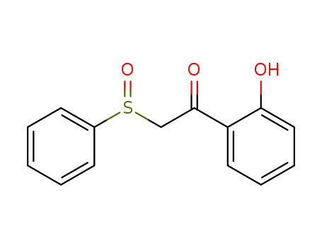 1-(2-Hydroxyphenyl)-2-(phenylsulphinyl)ethanone