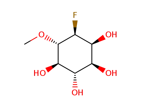Molecular Structure of 125290-99-5 ((1S,2S,3R,4S,5S,6S)-1-fluoro-2-O-(methyl)cyclohexane-2,3,4,5,6-pentol)