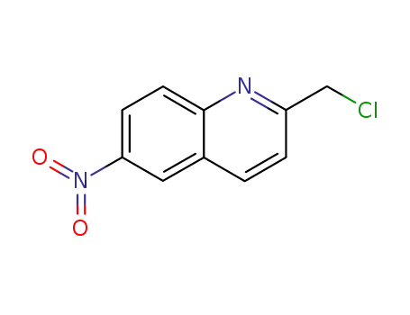 Molecular Structure of 76253-77-5 (2-CHLORMETHYL-6-NITRO-QUINOLINE)