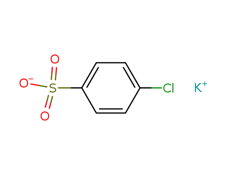 Molecular Structure of 78135-07-6 (4-Chlorobenzenesulfonic acid potassium salt)