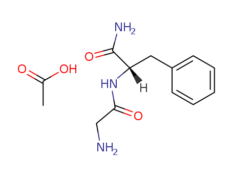 acetic acid; 2-[(2-aminoacetyl)amino]-3-phenyl-propanamide