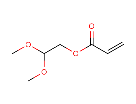 Molecular Structure of 116462-84-1 (2,2-dimethoxyethyl acrylate)