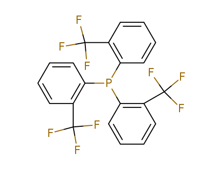 25688-42-0,tris[2-(trifluoromethyl)phenyl]phosphane,Phosphine,tris(a,a,a-trifluoro-o-tolyl)- (8CI); Tris(2-trifluoromethylphenyl)phosphine;Tris(o-trifluoromethylphenyl)phosphine