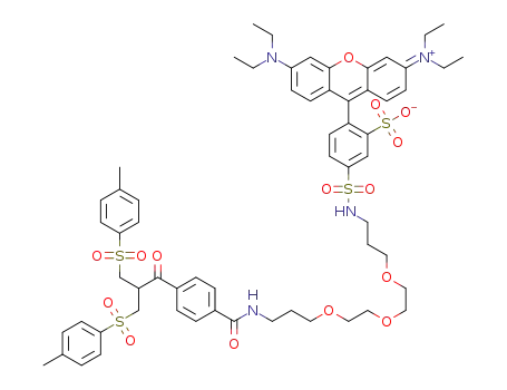 Molecular Structure of 1528459-57-5 (C<sub>62</sub>H<sub>74</sub>N<sub>4</sub>O<sub>15</sub>S<sub>4</sub>)