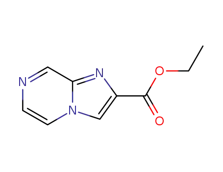 Molecular Structure of 77112-52-8 (ETHYL IMIDAZO[1,2-A]PYRAZINE-2-CARBOXYLATE)