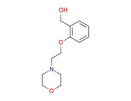 Molecular Structure of 106276-04-4 ([2-(2-MORPHOLINOETHOXY)PHENYL]METHANOL)