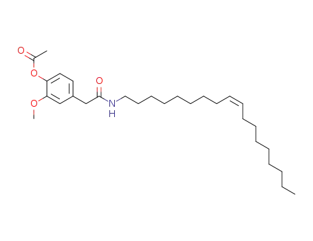 N-oleyl-4-acetoxy-3-methoxyphenylacetamide