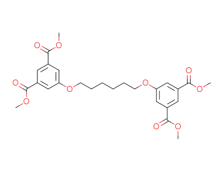1,3-Benzenedicarboxylic acid, 5,5'-[1,6-hexanediylbis(oxy)]bis-,
tetramethyl ester