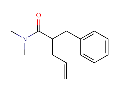 Molecular Structure of 88431-04-3 (Benzenepropanamide, N,N-dimethyl-a-2-propenyl-)
