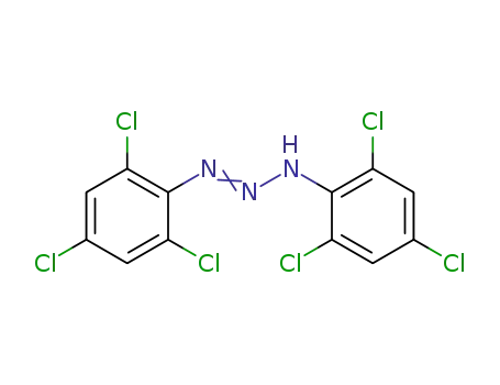 Molecular Structure of 794-51-4 (1-Triazene, 1,3-bis(2,4,6-trichlorophenyl)-)
