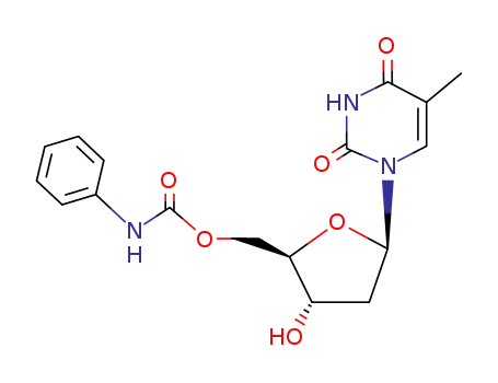 5'-O-(phenylcarbamoyl)thymidine