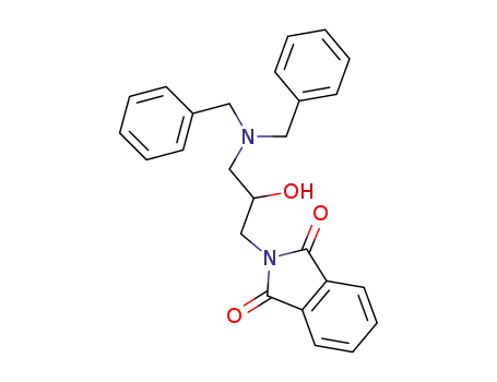 Molecular Structure of 170799-33-4 (2-(3-(dibenzylamino)-2-hydroxypropyl)isoindoline-1,3-dione)