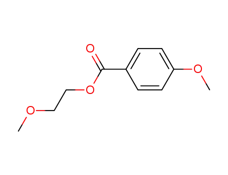 Molecular Structure of 5451-50-3 (2-methoxyethyl 4-methoxybenzoate)