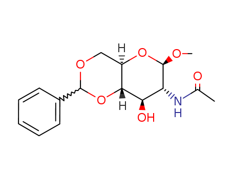 Methyl 2-Acetamido-2-deoxy-4,6-O-benzlydene-O--D-glucopryanoside CAS No.10300-76-2