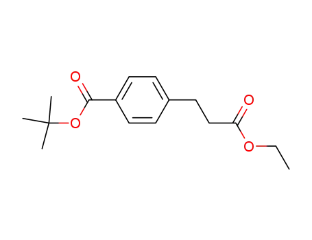 3-(4-tert-butyloxycarbonylphenyl)propionic acid ethyl ester