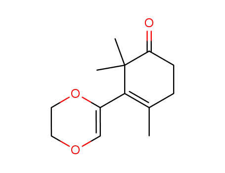 3-(5,6-Dihydro-[1,4]dioxin-2-yl)-2,2,4-trimethyl-cyclohex-3-enone