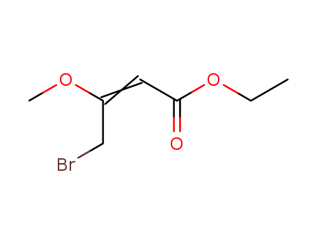 2-Butenoic acid,4-bromo-3-methoxy-, ethyl ester