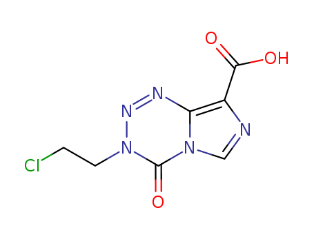 3-(2-CHLOROETHYL)-4-OXO-3H-IMIDAZO(5,1-D)-1,2,3,5-TETRAZINE-8-CARBOXYLIC ACID