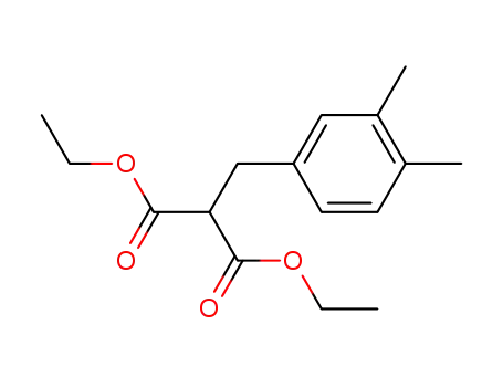 Molecular Structure of 289902-87-0 (diethyl 2-(3,4-dimethylbenzyl)malonate)