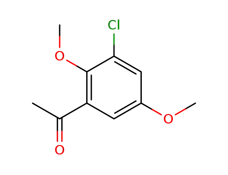Molecular Structure of 286931-54-2 (3'-chloro-2',5'-dimethoxyacetophenone)