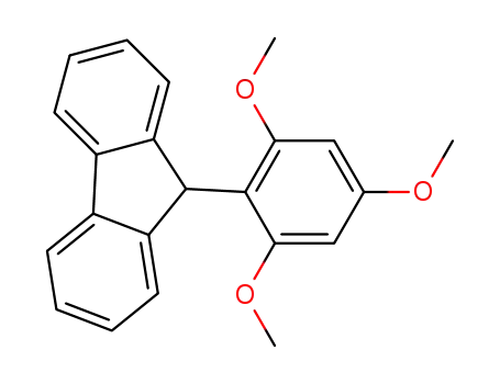 Molecular Structure of 1597444-14-8 (9-(2,4,6-trimethoxyphenyl)-9H-fluorene)
