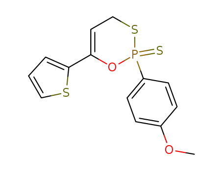 2-(4-methoxyphenyl)-6-(thiophen-2-yl)-4H-1,3,2-oxathiaphosphorine-2-sulfide