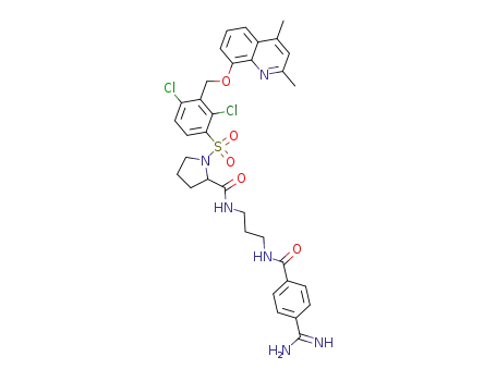Molecular Structure of 209733-45-9 (Anatibant)
