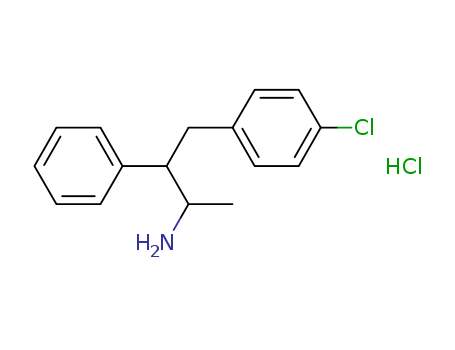 Benzenepropanamine,4-chloro-a-methyl-b-phenyl-, hydrochloride (1:1)