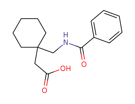 [1-(benzoylamino-methyl)-cyclohexyl]-acetic acid