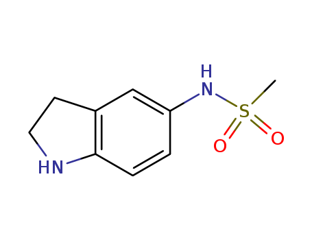 Methanesulfonamide, N-(2,3-dihydro-1H-indol-5-yl)-