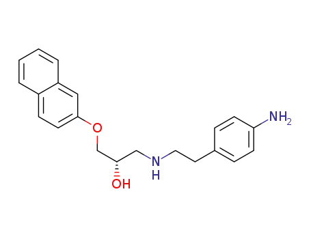 (2 S)-1-[(4-aminophenethyl)amino]-3-(2-naphthyloxy)-2-propanol