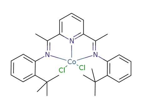 2,6-bis[1-(2-tertbutylphenylimino)ethyl]pyridine cobalt(II) dichloride