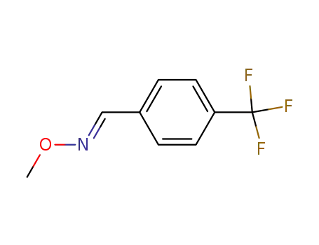 Molecular Structure of 1012051-66-9 ((E)-4-trifluoromethylbenzaldehyde O-methyloxime)