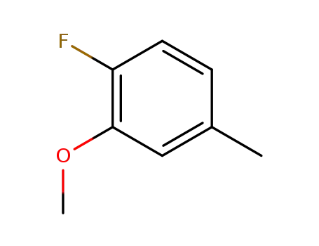 Molecular Structure of 63762-78-7 (2-FLUORO-5-METHYLANISOLE)