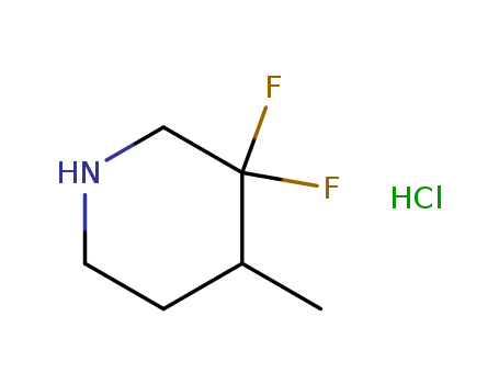 374794-78-2,(RS)-3,3-Difluoro-4-methylpiperidine Hydrochloride,(RS)-3,3-Difluoro-4-methylpiperidine Hydrochloride