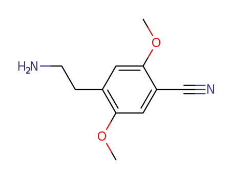 Benzonitrile, 4-(2-aminoethyl)-2,5-dimethoxy-