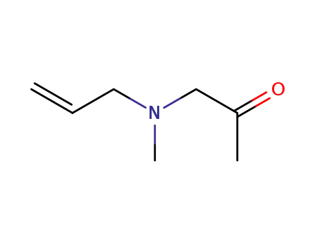 Molecular Structure of 150630-79-8 (2-Propanone, 1-(methyl-2-propenylamino)- (9CI))