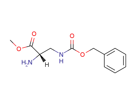 Molecular Structure of 87768-65-8 (N-β-Z-L-diaminopropionic acid methyl ester)