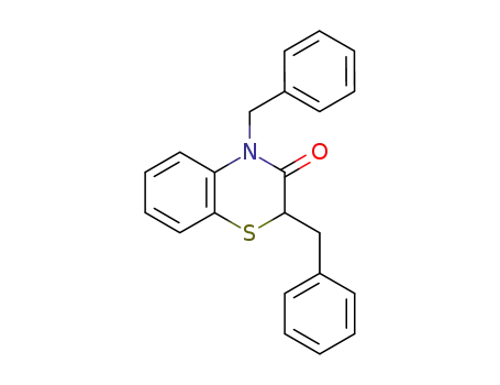 2,4-dibenzyl-2H-benzo[b][1,4]thiazin-3(4H)-one