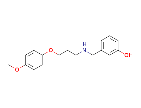 Phenol, 3-[[[3-(4-methoxyphenoxy)propyl]amino]methyl]-