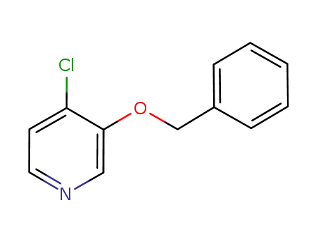 Molecular Structure of 958266-09-6 (4-Chloro-3-(phenylmethoxy)pyridine)