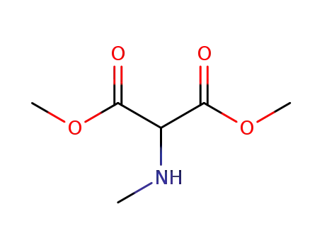 Molecular Structure of 103218-10-6 (Propanedioic acid, (methylamino)-, dimethyl ester)