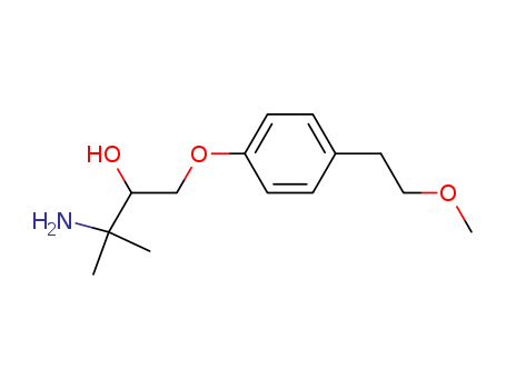 2-Butanol,3-amino-1-[4-(2-methoxyethyl)phenoxy]-3-methyl-
