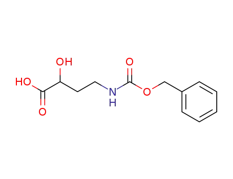 Molecular Structure of 54755-69-0 (2-Hydroxy-4-benzyloxycarbonylamine butanoic acid)