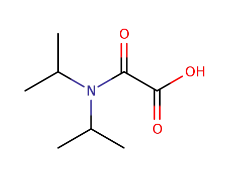 Molecular Structure of 104189-31-3 (Acetic  acid,  [bis(1-methylethyl)amino]oxo-  (9CI))