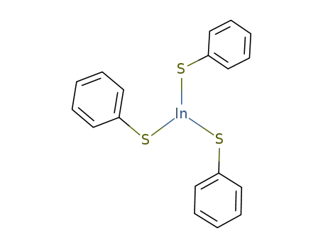 Molecular Structure of 1046154-90-8 (tris(benzenethiolato)indium(III))