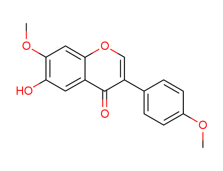4H-1-Benzopyran-4-one,6-hydroxy-7-methoxy-3-(4-methoxyphenyl)-